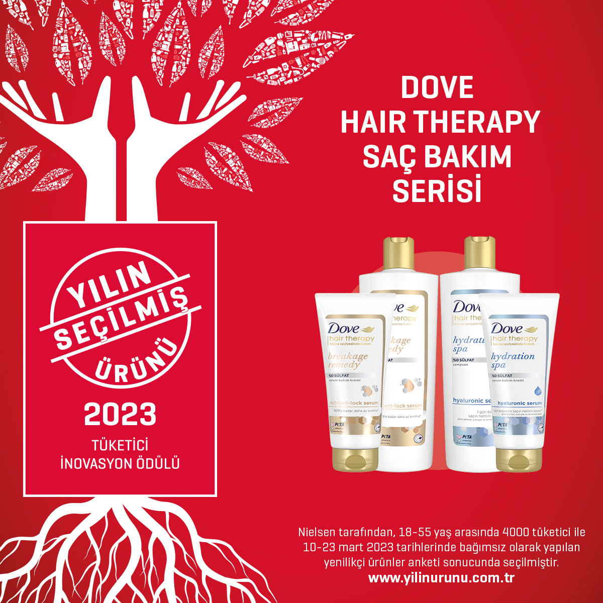 Dove Hair Therapy Saç Bakım Serisi