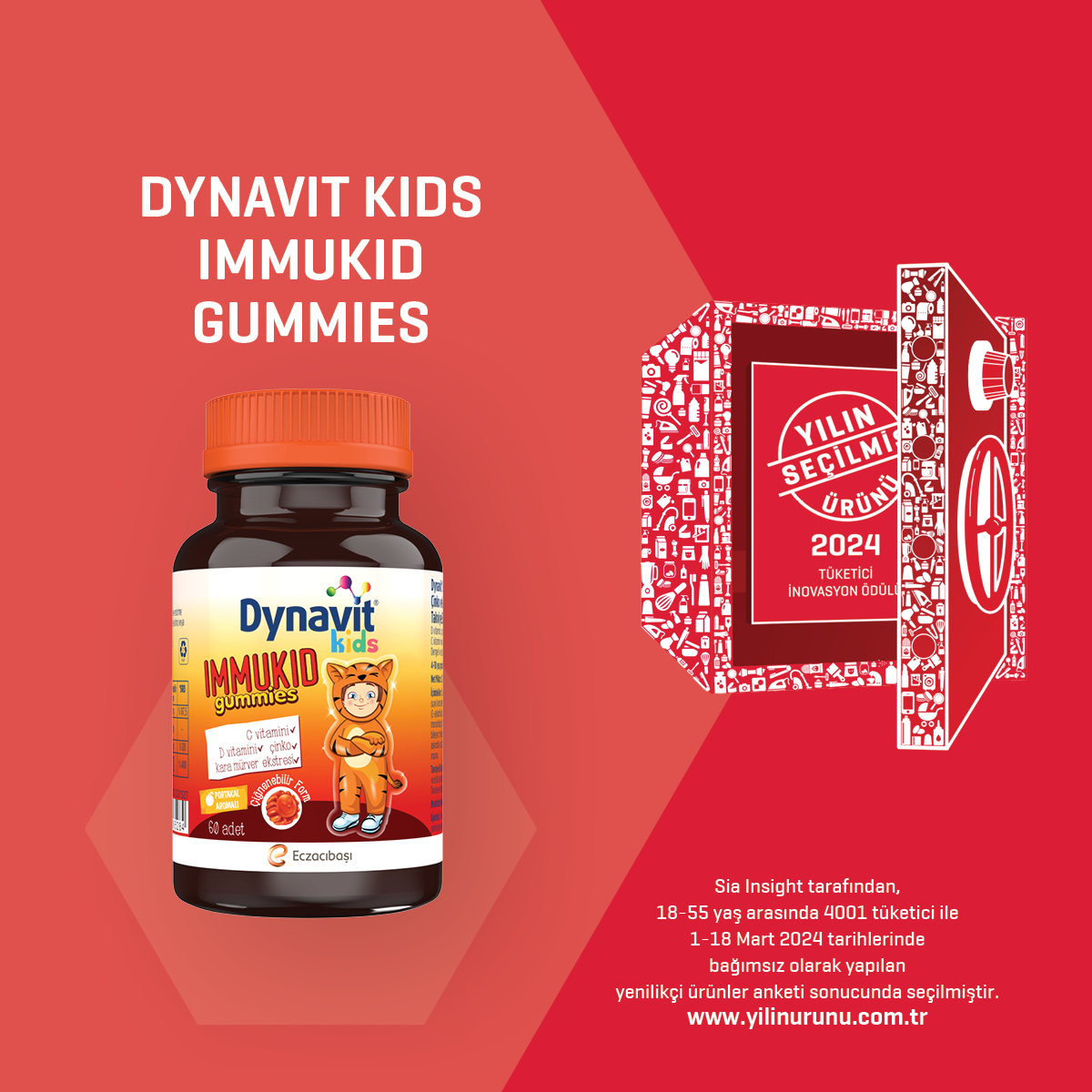 Dynavit Kids Immukid Gummies